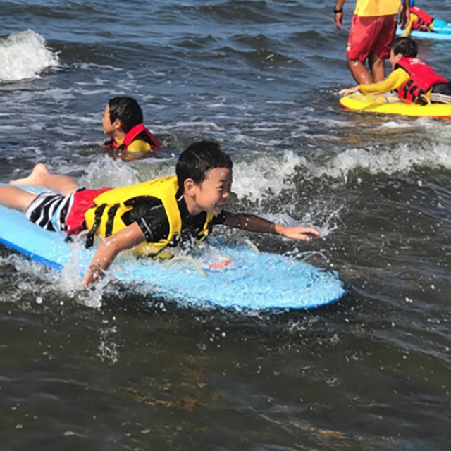 みんなでライフジャケット　＠otaru.lifesavingclub